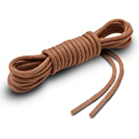 Los mejores  - Miscly Cordones Encerados Redondos Finos de Vestir [3 Pares] - Diámetro 2.4 mm